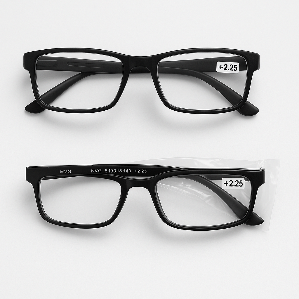 Readymade reading glass
