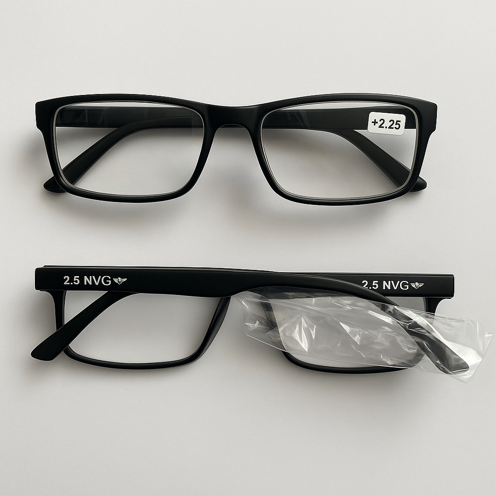 Readymade reading glass